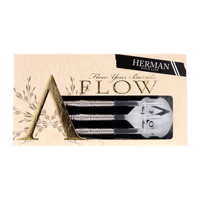FLOW ダーツセット ゴールド DYNASTY(ダイナスティー) A-FLOW GOLD LINE HERMAN(ハーマン) 2BA
