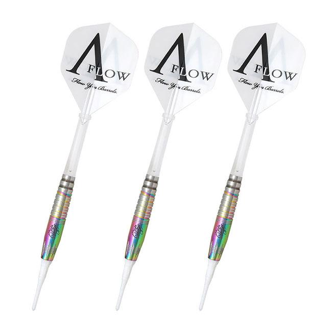 DYNASTY(ダイナスティー) A-FLOW BLACK LINE コーティングタイプ RIELL3(リエル3) 2BA DARTS HIVE Limited 清水舞友選手モデル　(ダーツ バレル ダーツセット)｜dartshive｜02