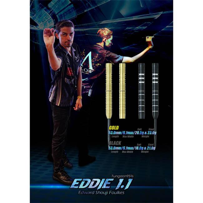 DYNASTY A-FLOW BLACK LINE コーティングタイプ EDDIE 1.1 GOLD STEEL
