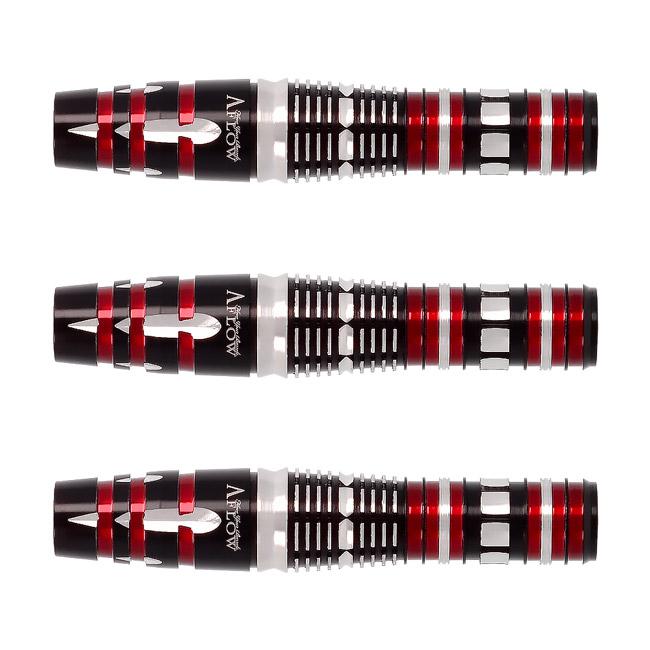 ダイナスティー A FLOW リエル7 バレル シャフト 虹色 ダーツセット