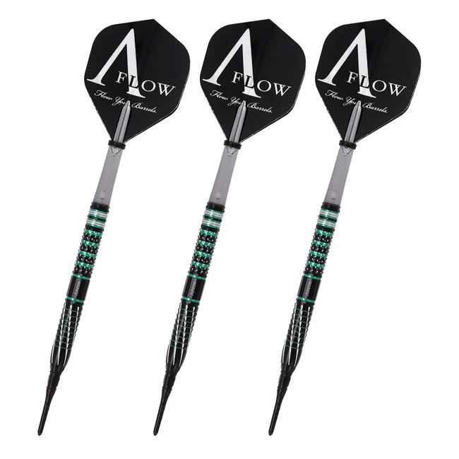DYNASTY(ダイナスティー) A-FLOW CRYSTAL LINE DECAGON2(デカゴン2) 2BA 19g　(ダーツ バレル ダーツセット)の画像
