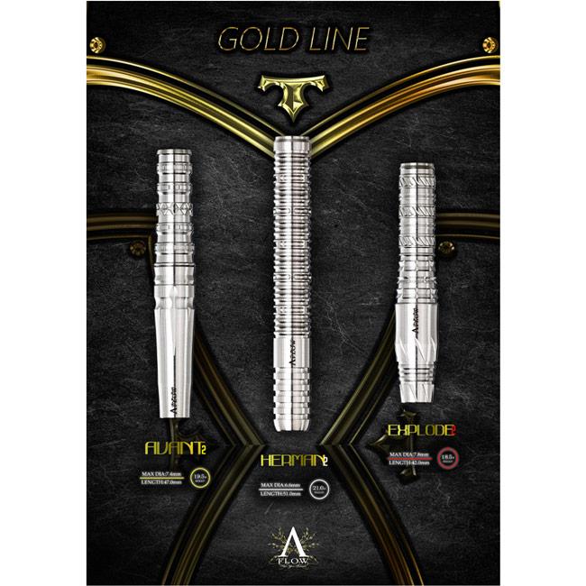 美品DYNASTYダイナスティ A-FLOW HERMAN2 ハーマン2 21g DYNASTY(ダイナスティー) A-FLOW GOLD LINE PLAIN HIGHEST SERIES