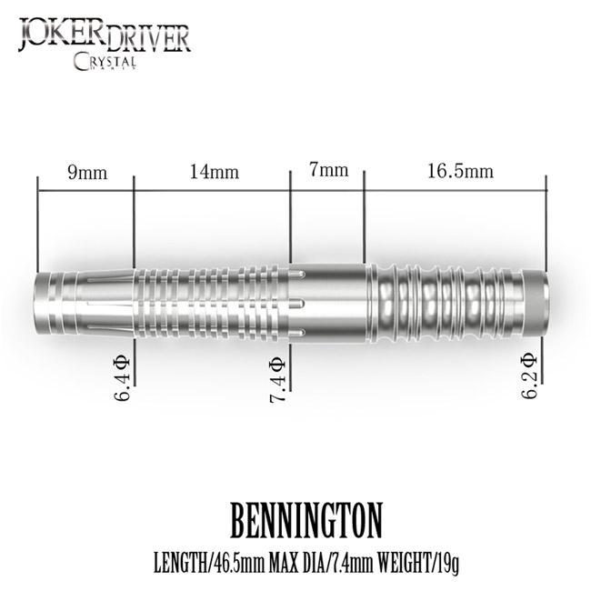 JOKERD CRYSTAL BENNINGTON 2BA 3本セット JOKERDRIVER(ジョーカードライバー) CRYSTAL BENNINGTON