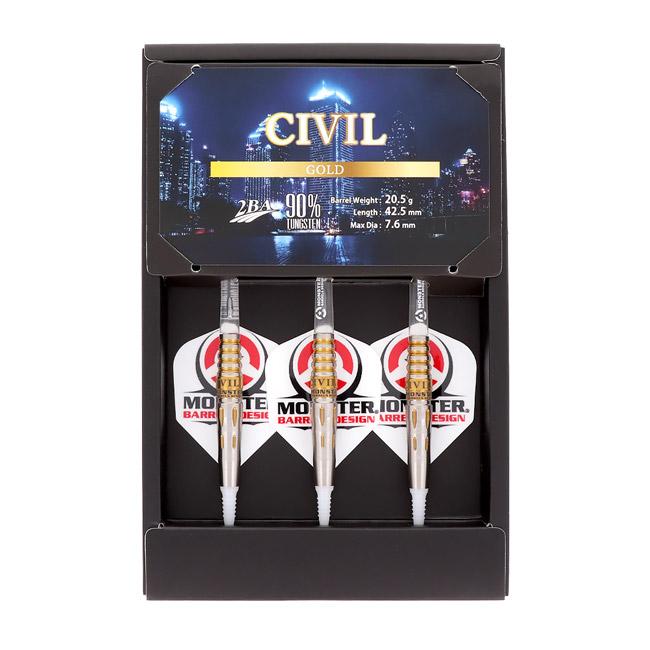 MONSTER(モンスター) CIVIL(シビル) GOLD 2BA 20.5g (ダーツ