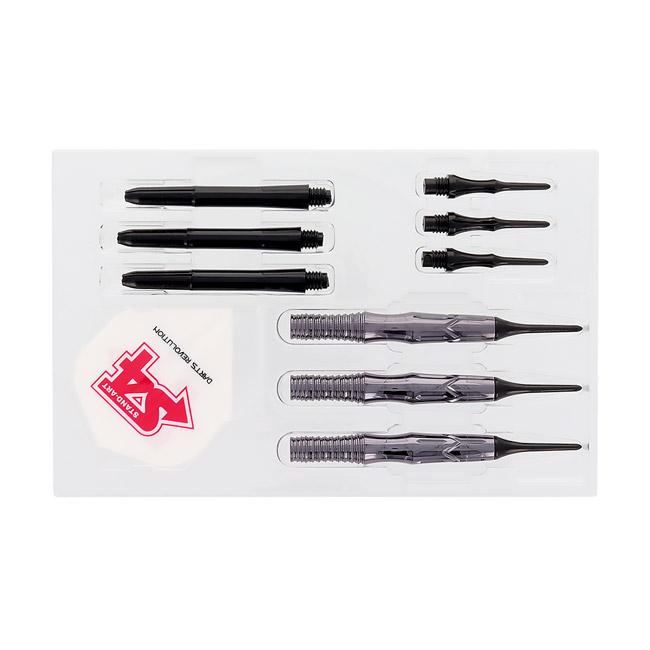 S4-DARTS(エスフォーダーツ) ニライゼウス 黒真打 2BA (ダーツ