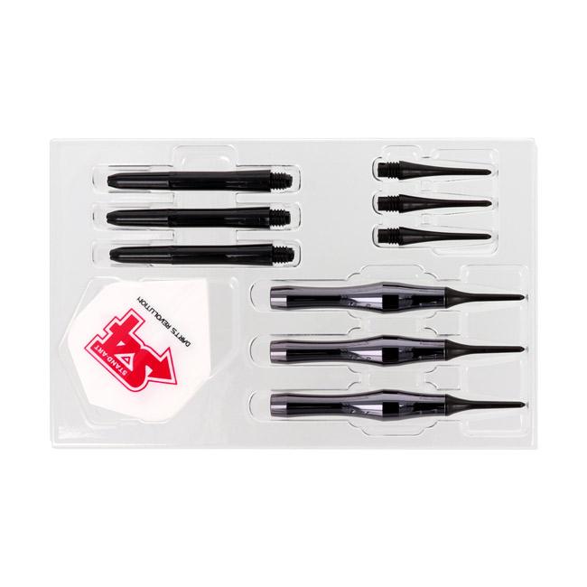 S4-DARTS(エスフォーダーツ) ヴィーナスの堕天 黒真打 2BA (ダーツ