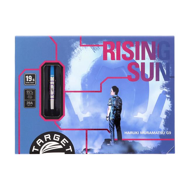 ダーツ TARGET 2BA RISING SUN G9 NO GROOVE Target Haruki Muramatsu Rising Sun Gen 9 No Groove Steel Tip
