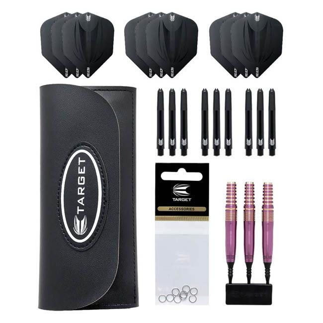 Cathy Leung 18g ダーツセット TARGET JAPAN(ターゲット ジャパン) BRASS DARTS(ブラスダーツ) TEAM