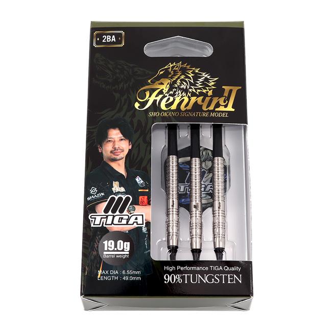 TIGA Fenrir2 2BA ダーツ 3本セット TIGA(ティガ) Fenrir2(フェンリル2) 2BA 岡野翔選手モデル