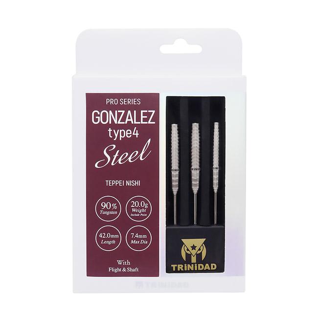 TRiNiDAD GONZALEZ type4 Steel ダーツ TRiNiDAD PRO(トリニダード プロ) Gonzalez Type4(ゴンザレス タイプ4