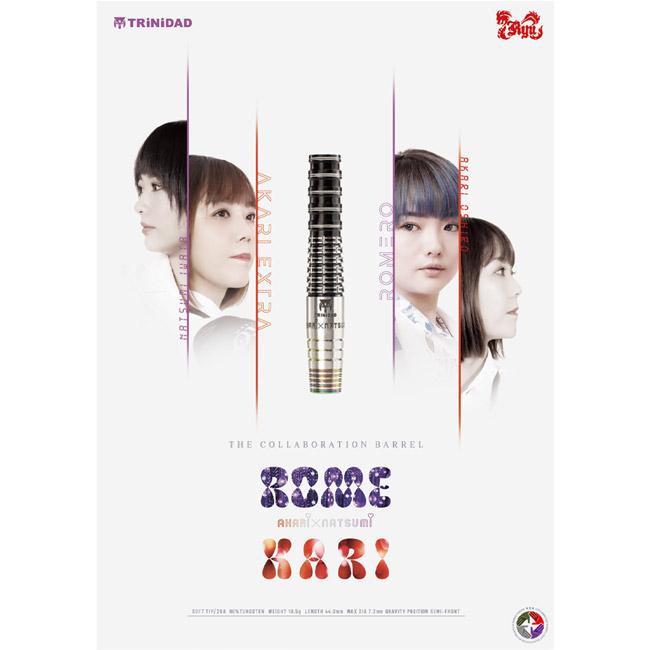 トリニダード×リュウダーツ ロメカリ2 バレル 岩田夏海　大城明香利 ダーツ > ソフトダーツ > ブランド【タ行】 > トリニダード