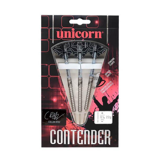 unicorn(ユニコーン) CONTENDER(コンテンダー) CALLAN RYDZ STEEL 22g ＜11229＞ カラン・リッツ選手モデル　(ダーツ バレル ダーツセット)｜dartshive｜05