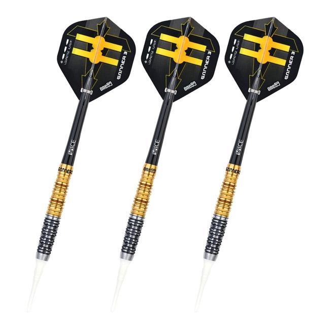One80 Gunner 3 ダーツセット 18G 未使用品 One80(ワンエイティ) Gunner ver.3(ガンナー3) 2BA 18g