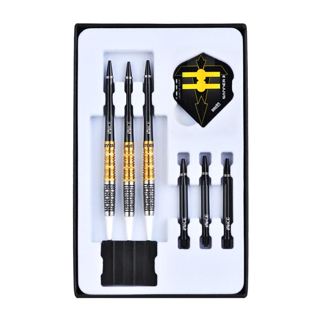 One80 Gunner 3 ダーツセット 18G 未使用品 One80(ワンエイティ) Gunner ver.3(ガンナー3) 2BA 18g