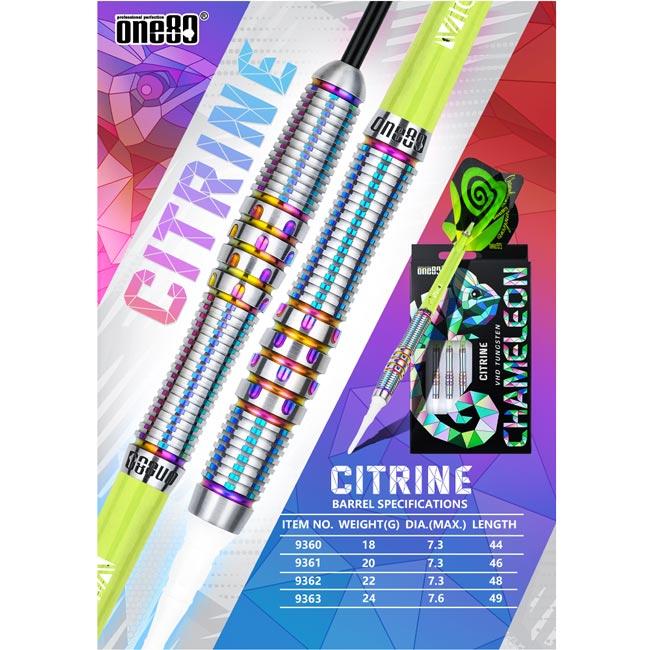 One80(ワンエイティ) CHAMELEON CITRINE(カメレオン シトリン) 2BA 20g