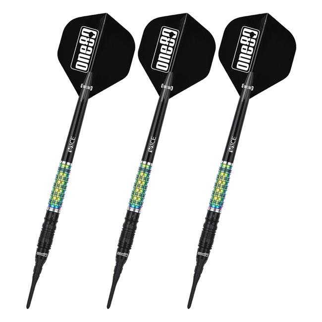 【超美品】One80　Desmond Chin（デスモンド チン） ver.2 One80(ワンエイティ) Desmond Chin ver.2 2BA 20g Black＆Rainbow