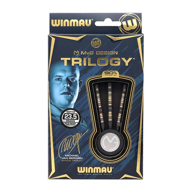 Winmau MvG Trilogy 23.5gマイケルヴァンガーウェンモデル Amazon.com: WINMAU Michael Van Gerwen MvG Exact 23 gram