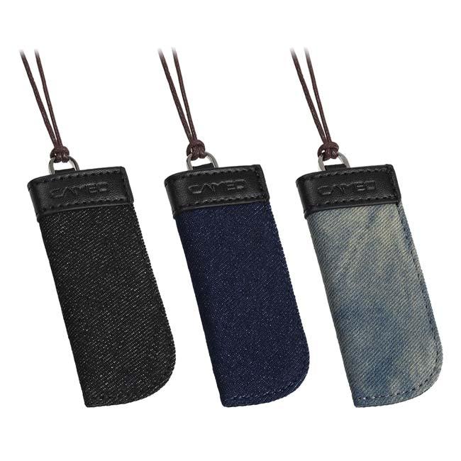 CAMEO(カメオ) 首掛けダーツホルダー SLINER DENIM(スライナー デニム)　(ダーツ ケース)（Yahoo!・ダーツハイブ ヤフー店）