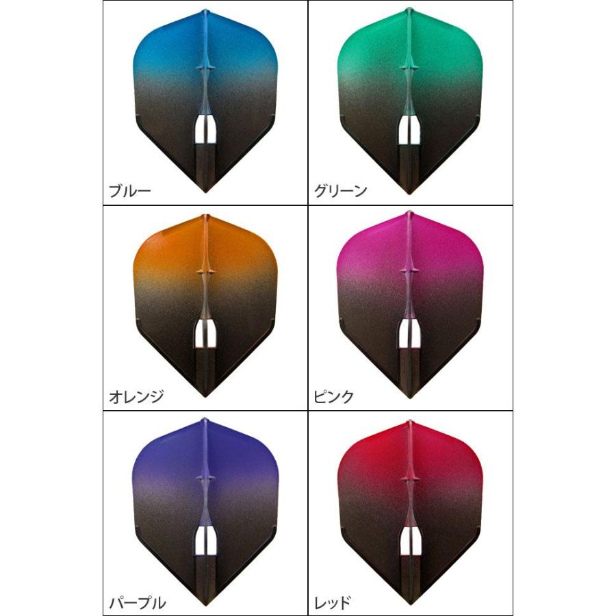 L Style エルスタイル L Flight Pro エルフライト プロ ブラックグラデーション シェイプ ダーツ フライト ダーツハイブpaypayモール店 通販 Paypayモール
