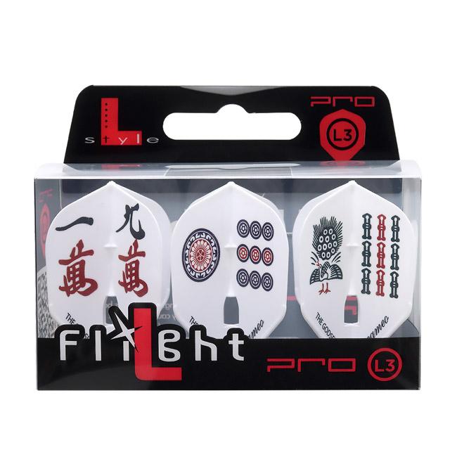 CAMEO(カメオ) L-Flight PRO(エルフライト プロ) GODSEND FLIGHT 国士無双 シェイプ  (ダーツ フライト)｜dartshive｜04