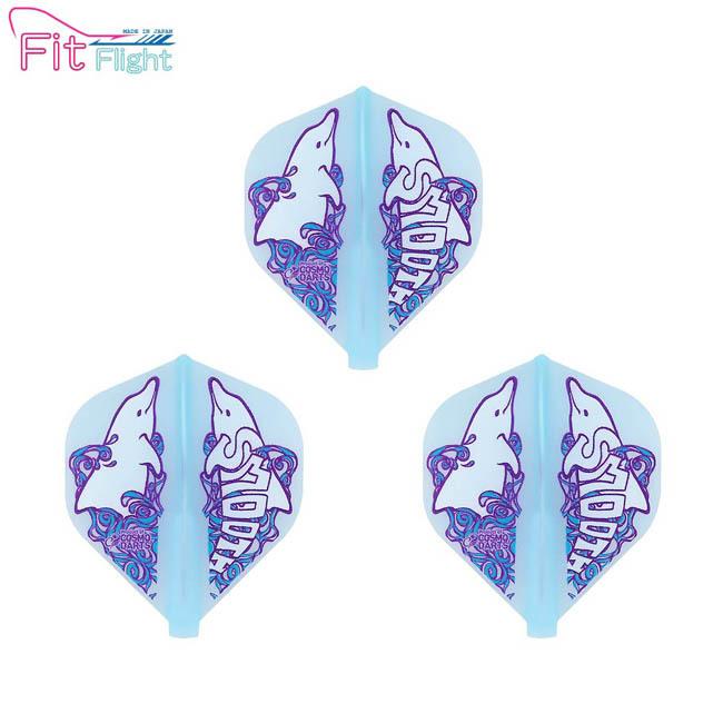 新作製品 世界最高品質人気 Cosmo Darts コスモダーツ Fit Flight フィットフライト Paula Murphy Ver 3 スタンダード ブルー ポーラ マーフィー選手モデル ダーツ フライト