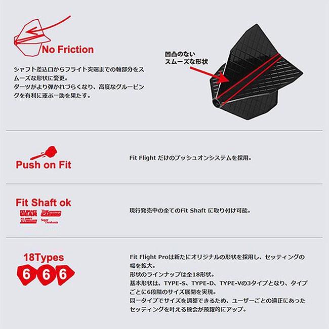 COSMO DARTS(コスモダーツ) Fit Flight Pro(フィットフライトプロ) Sシリーズ　(ダーツ フライト)｜dartshive｜11