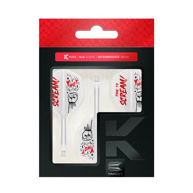TARGET(ターゲット) SCREAM K-FLEX シェイプ ホワイト 山形明人