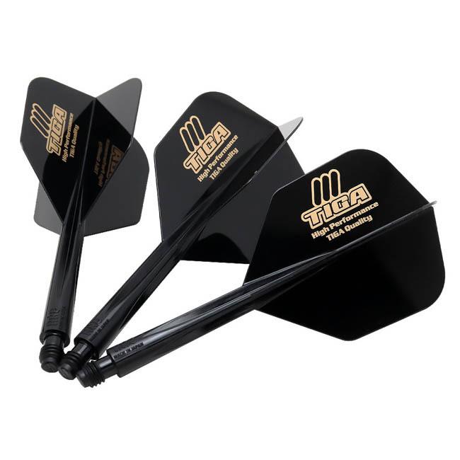 安心と信頼 Tiga Condor Axe ティガ コンドルアックス 22 スモール ブラック ダーツ フライト Globescoffers Com