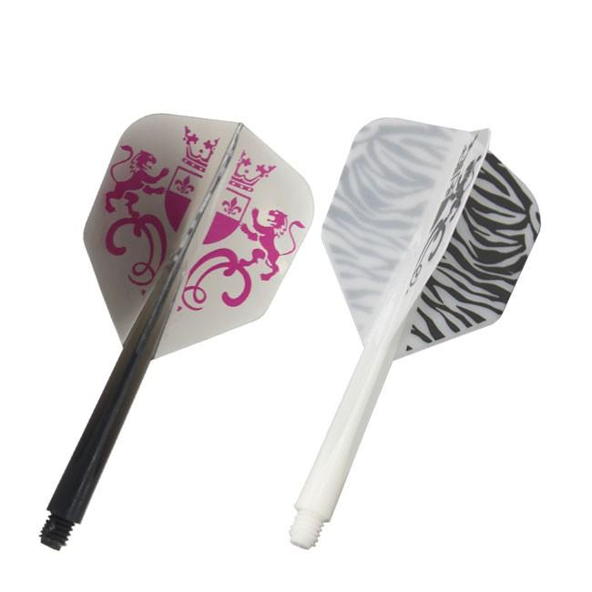 注目ブランド Condorフライト コンドルフライト 獅子紋章 ゼブラ スモール ダーツ フライト