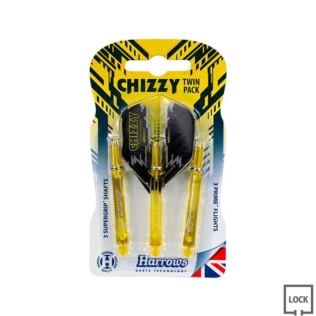 Harrows(ハローズ) TWIN PACK CHIZZY(ツインパック チズィ) デイブ・チズネル選手モデル　(ダーツ シャフト)｜dartshive