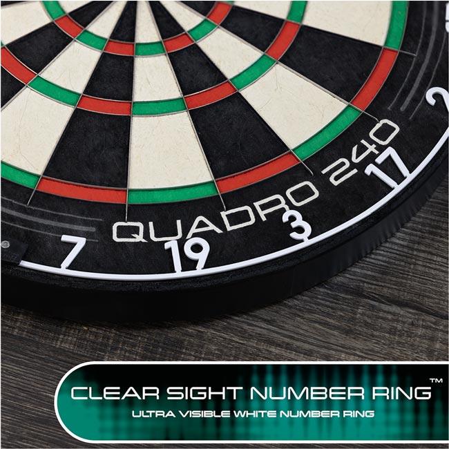 Harrows(ハローズ) QUADRO 240 DARTBOARD(クアドロ ダートボード 