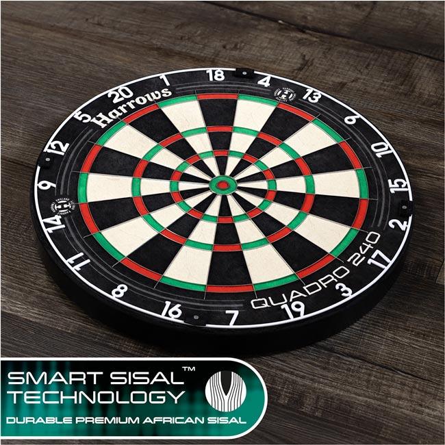 Harrows(ハローズ) QUADRO 240 DARTBOARD(クアドロ ダートボード 