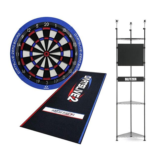 セット商品】DARTSLIVE-ZERO BOARD ＆ BLITZER コーナーダーツスタンド