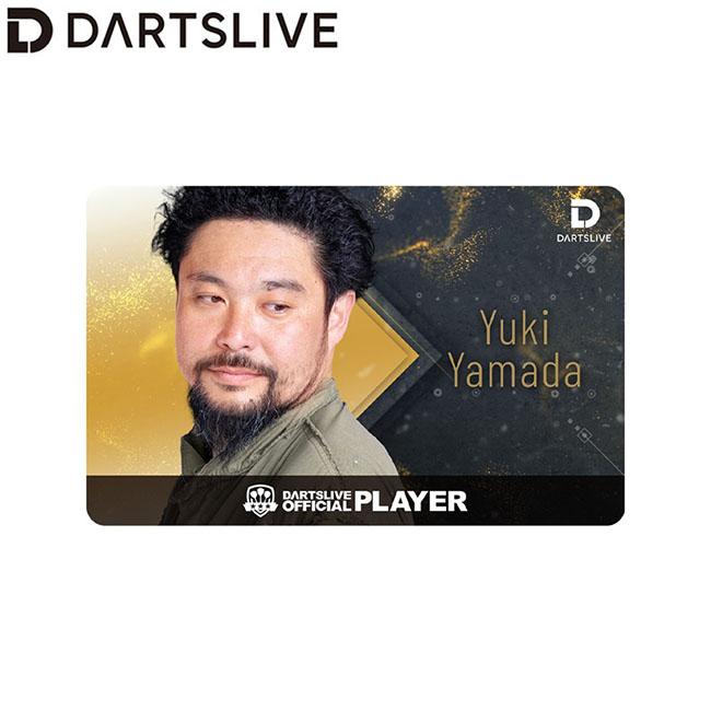 DARTSLIVEカード 山田勇樹プロ DARTSLIVE PLAYER GOODS第六弾 山田勇樹選手 (ダーツ カード