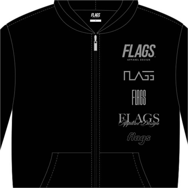 FLAGS(フラッグス) Hooded Sweat Shirt(フード付きスウェット