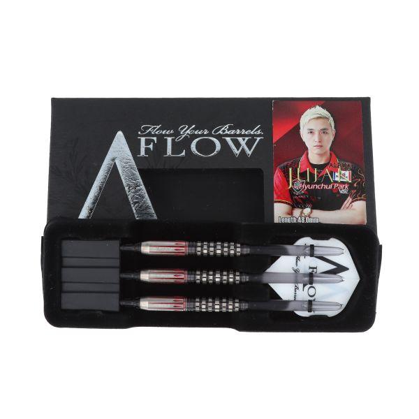値下対応可DYNASTY A-FLOW BLACK LINE 2BA 19g 中古 Used ダーツ】 DYNASTY A-FLOW BLACK LINE コーティングタイプ