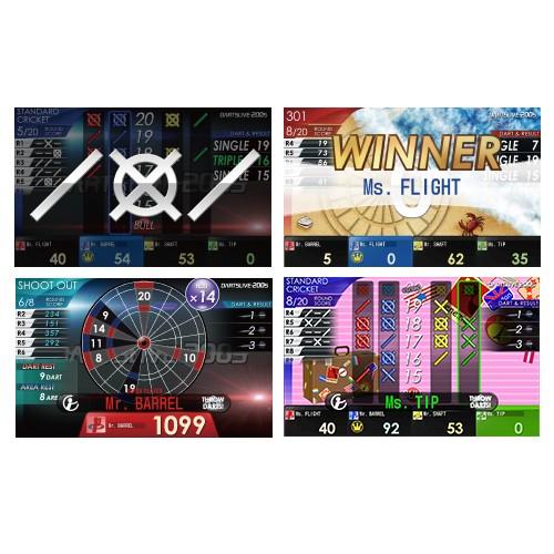 ダーツボード ダーツライブ 200S DARTSLIVE 家庭用 : Darts Shop