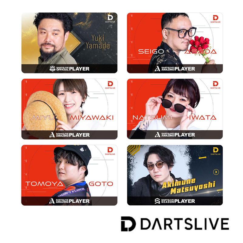 ダーツライブカード DARTSLIVE PLAYER GOODS 第六弾 プレイヤーグッズ