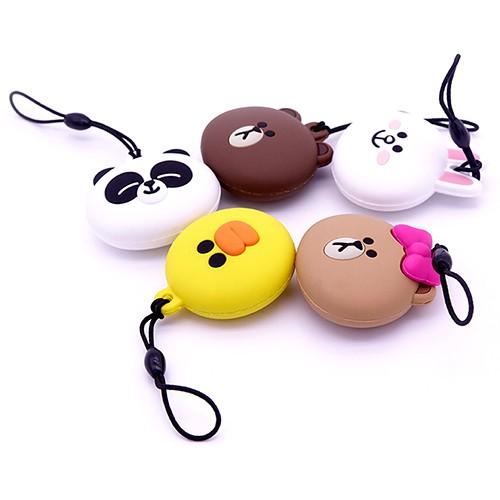フェニックスカード×LINE FRIENDS フェニカ ラバーキーホルダー(ポスト便OK/5トリ) |  | 06