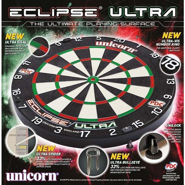 ダーツボード ユニコーン unicorn ECLIPSE ULTRA BRISTLE DARTBOARD PDC エクリプス ウルトラ ブリッスルダーツボード | unicorn（ダーツ） | 06