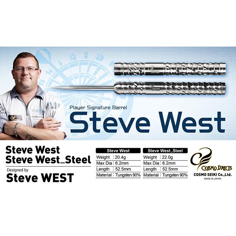 ダーツ バレル コスモダーツ COSMO West West 2BA スティーブ・ウエスト選手モデル |  | 03