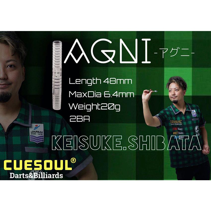 ツユアパレル ダーツ バレル キューソール CUESOUL Agni 柴田圭介モデル