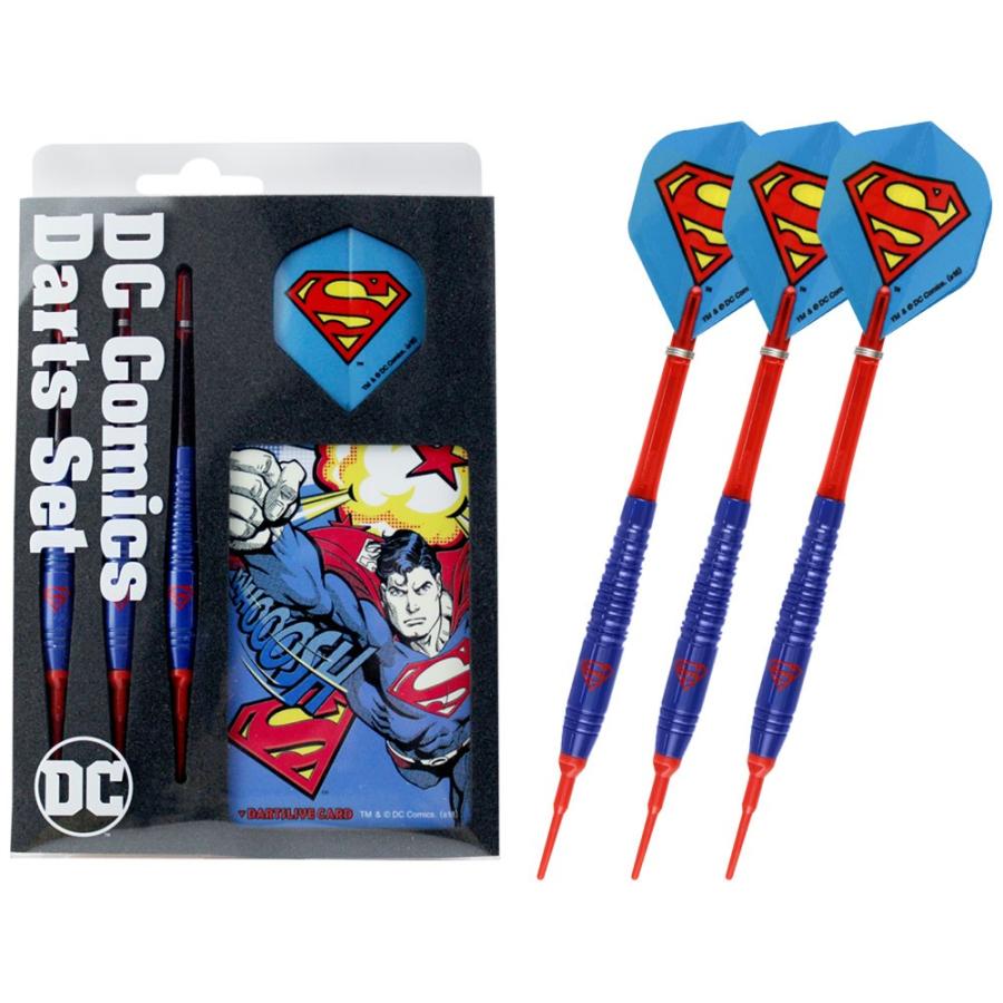 ダーツ バレル DC Comics Darts Set スーパーマン フライト シャフト