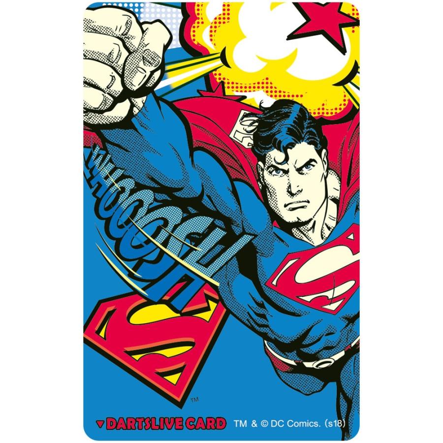 ダーツ バレル DC スーパーマン フライト シャフト ライブカード　付き ダーツ バレル DC Comics Darts Set スーパーマン フライト シャフト