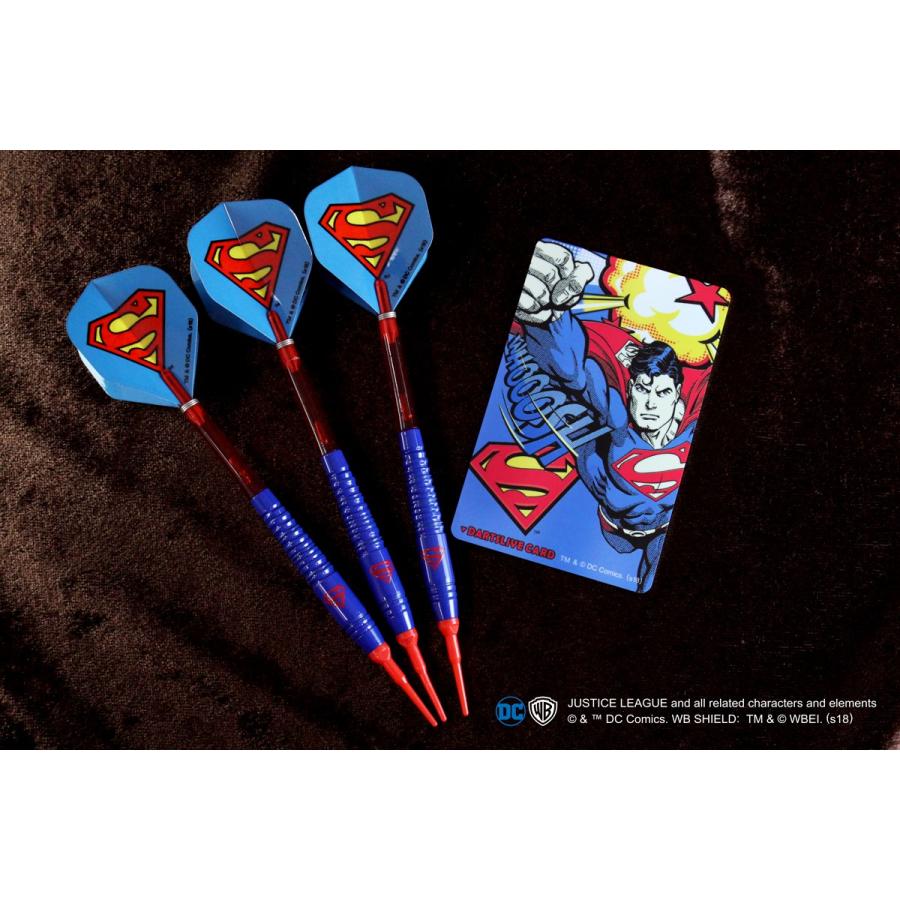 ダーツ バレル DC Comics Darts Set スーパーマン フライト シャフト