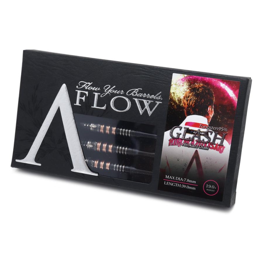 美品 ダイナスティGLASH 19g R7 6/15購入 納品書あり グラッシュ ダーツ バレル DYNASTY A-FLOW GLASH 19g ダイナスティー