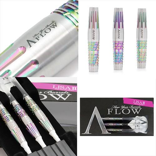 ダーツ バレル A-FLOW BLACK LINE LISA 2 リサ2 THE OWL Kim