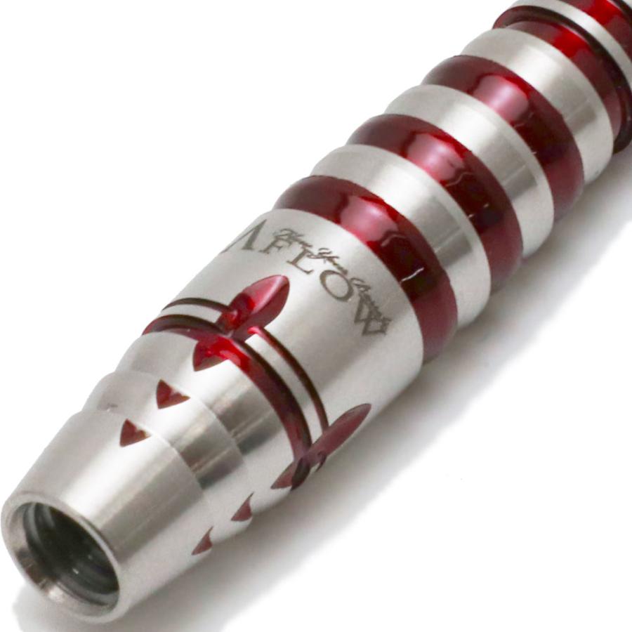 ダーツ バレル DYNASTY A-FLOW CT TYPE GLASH Limited Edition ダイナスティ エーフロー グラッシュ 大崎裕一 選手モデル (ポスト便OK/5トリ) |  | 03