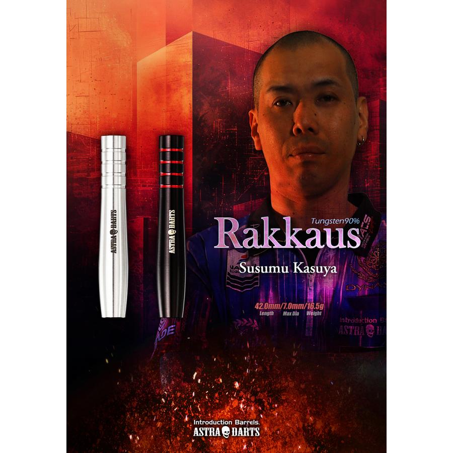 ダーツ バレル DYNASTY ASTRA DARTS Rakkaus 粕谷晋 選手モデル