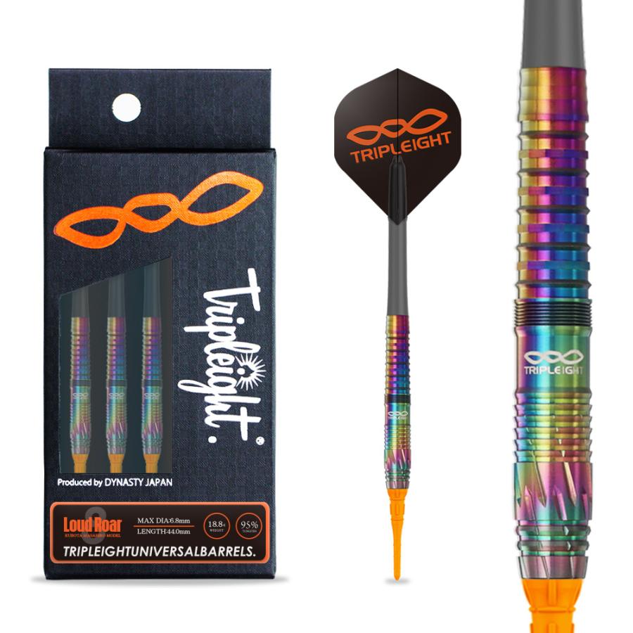 ダーツ バレル DYNASTY TRIPLEIGHT Loud Roar 久保田將裕 選手モデル ダイナスティー ラウドロアー (ポスト便OK/5トリ) |  | 02